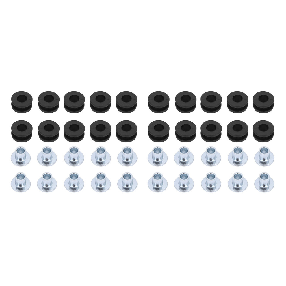 20Pcs Motorcycle Rubber Grommets For For For For Fairings 4711429027221