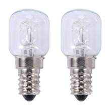 2x E14 Hoch Temperatur GlüHlampe 500 Grad 25W Halogen Glocken Birnen GlüHlampe E14 250V 25W Quarz GlüHlampe