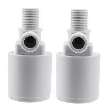2x Solar Water Tank Water Tower Pool Automatic Water Level Controller Plastic Float  Valve Water Level