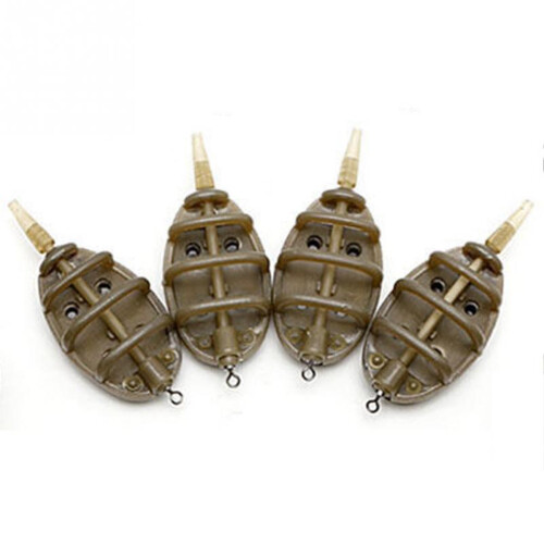 5 Pcs Plastic Inline Method Feeder & 3 Pcs Wholesale Bait Needle Tool 1