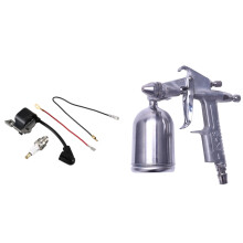 1 Set Power Tool Spray-Gun 0.5mm Nozzle K-3 Spray-Gun &1 Set Ignition Coil and Wires