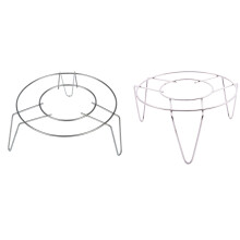 2 Pcs Household Stainless Steel Cooking Ware Steaming Rack Stand, A & B