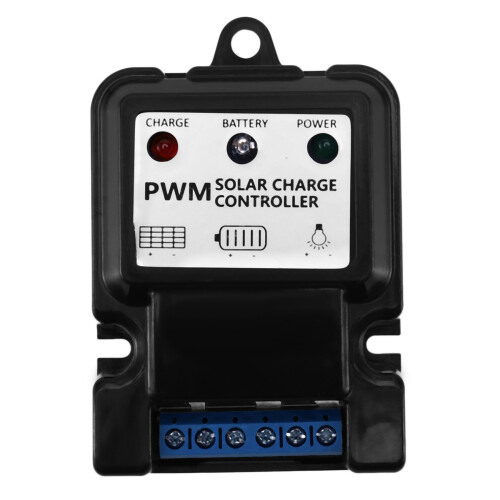 1 Pcs New Useful Durable 6V 12V 10A Auto Solar Panel Charge Controller & 1 Pcs Lcd Battery Capacity Tester 1