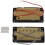 1 Set Humbucker Double Coil Pickups Neck and Bridge & 6 Pcs Guitar String Tuning Key Pegs/Machine  Knobs 4