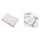 Velvet Jewelry Ring Display Organizer Case Tray & Ceramic Storage Tray Nordic Style Rectangular Marble Pattern 2