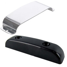 Silver Vintage Jazz Bass Pickup Cover & Thumb Rest Tug Bar Finger Pull for Jazz Precision Bass Guitar Plastic