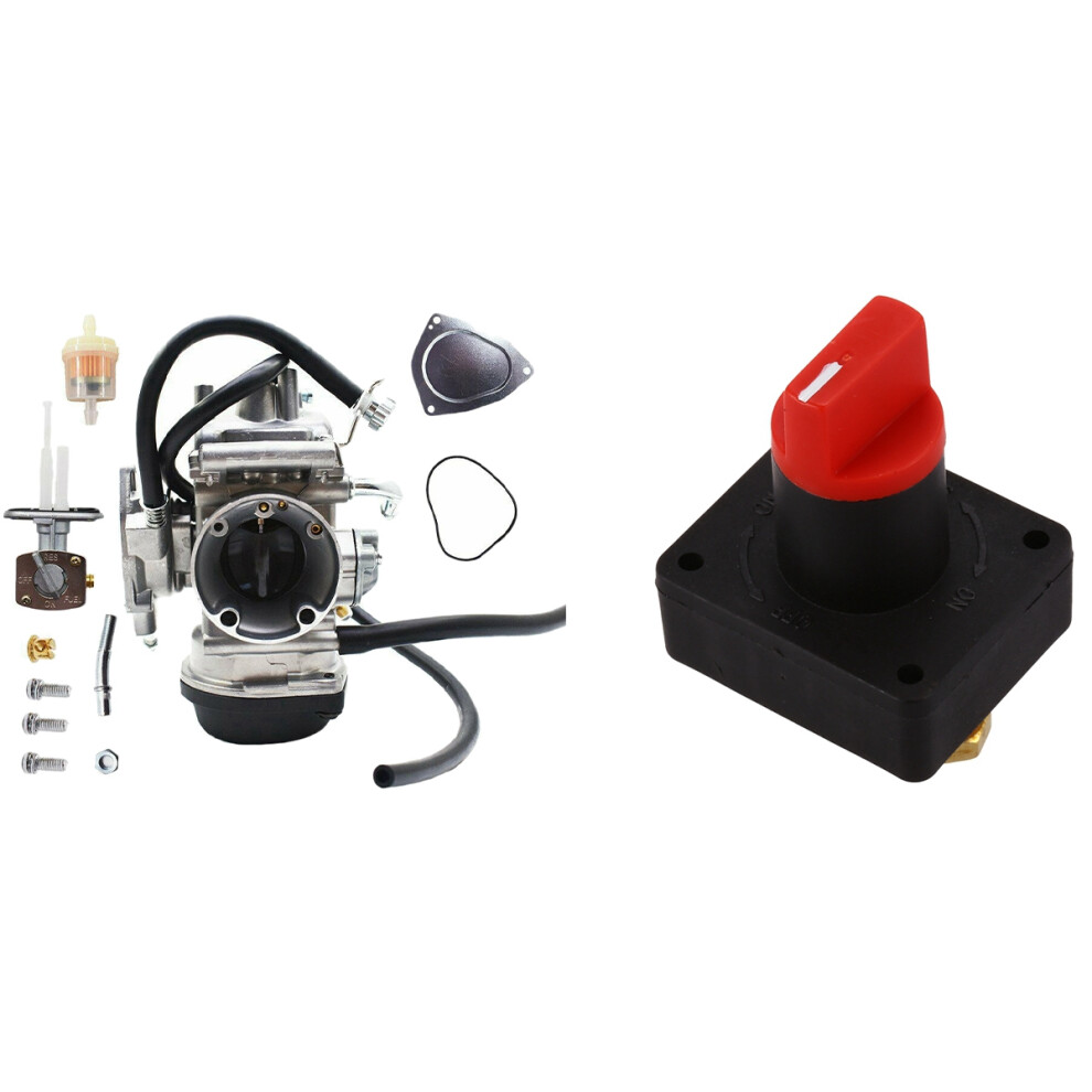 Battery Isolator Disconnect Off Kill Car 100A With Carburetor For Ltz400 Ltz 400 2X4 Quadsport Atv 03-07 6031497495493