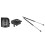 2 Pcs Front Engine Hood Support Rod & 2 Pcs Window  Button Covers Caps 1