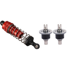 1Pcs Metal Damper with 2Pcs Metal Differential Gear 144001-1309,for 144001 1/14 4WD RC Car Part
