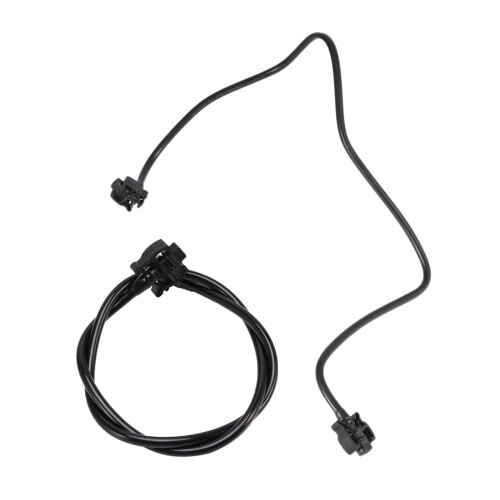 2 Pcs Car Rubber Hose Water Return Radiator Scavenging Pipe 1