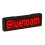 2 Pcs  LED Name Badge Light Sign DIY Programmable Scrolling Message Board Display LED,Red Font &  Font 2