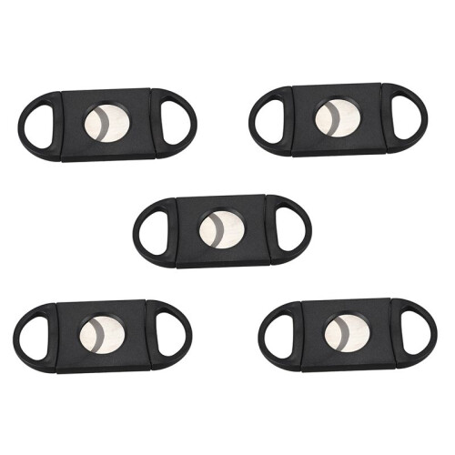 5X de Forme Ovale Coupeur Cigare, Double Lame de Coupe