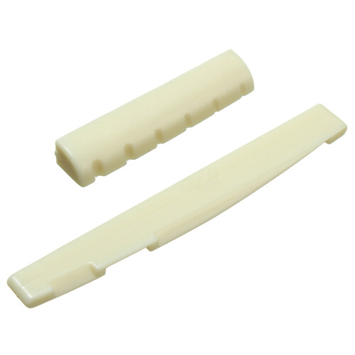 6 String Acoustic Guitar Nut Saddle + 2X String Winder +12X Bridge Pins with Square Style Jack 1/4 Output Input Jack 2