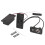5x Maple 4/4 Full Size Violin Bridge Qin Code & 1x Electric Violin Pickup Piezo Preamp Accessory with Active Tone System 7