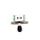 1 Pcs 3 Way Selector Switches & 1 Set Tremolo Bridge Double Locking System Pulled Electric Guitar String Bridge 5