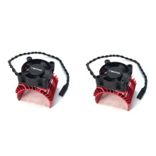 2X Motor Heatsink Cover Cooling Fan for 144001 124019 124018 124016 104001 RC Car 540 550 3650 Motor Heat Sink,2