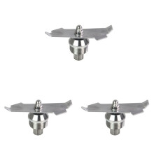 3X Replacement Stainless Steel Blender Blade Assembly for 015990 Blender 64 Oz and 32 Oz Containers