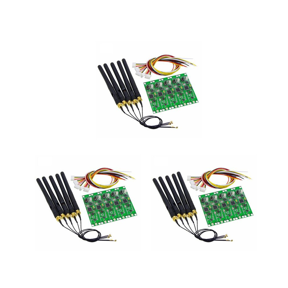 15Pcs 2.4Ghz Wireless Dmx 512 Transmitter Receiver Pcb 2 In 1 Module Wireless Pcb Board With Antenna For Dmx Stage Light 6032447343260