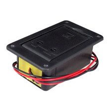 2X 9V Mount Gitaar Actieve Pickup Batterij Cover Hold Box Batterij Opbergkoffer voor Elektrische Gitaar Bas Accessoire