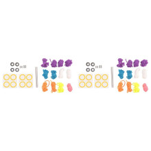 Yoyo Bearing Kit,24 Yoyo Strings,16 Silicone Pads,4 10 Unresponsive Bearing,4 Narrow C Responsive Bearing