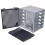 2X 5,25 Polegadas um 5 x 3,5 Polegadas  HDD Cage Rack Gabinete de Disco Rígido Bandeja de Disco Rígido Adaptador Caddy 2