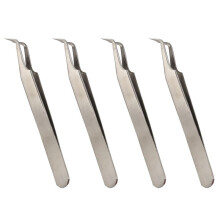 4X VETUS Antistatisch Gebogene Spitze Pinzette Zange Reparatur Handwerkzeug Set