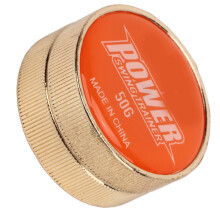 Stahl-Orangen-Tennisschläger Schlägergewicht 50g Trainingshilfe 30x16mm