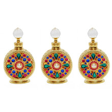 3X Geconcentreerde Mannen Vrouwen Parfum Olie Charmante Parfum Arabische Parfum Retro Luxe Vintage Langdurige Geur Parfum