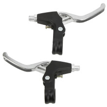 Alle Bremshebel aus Aluminiumlegierung für Klapprad, Silber, 2 Stück