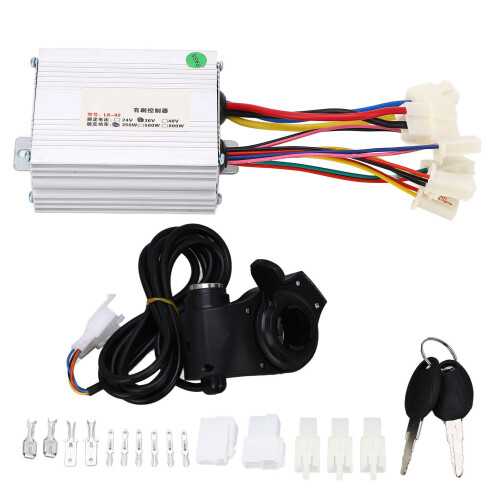 Motorcontroller-Kit 350 W 36 V gebürstetes Aluminium 1