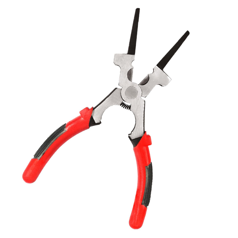 8Inch Multifunction Welding Pliers Flat Mouth Pincers Refined Hardness Steel Welding Tool Removing Wire 9189345294631