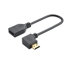 HDTV Male to Female Cable HDMI Extender Wide Compatibility 4K 60Hz 2160p Video Streaming PVC Jacketed Cable