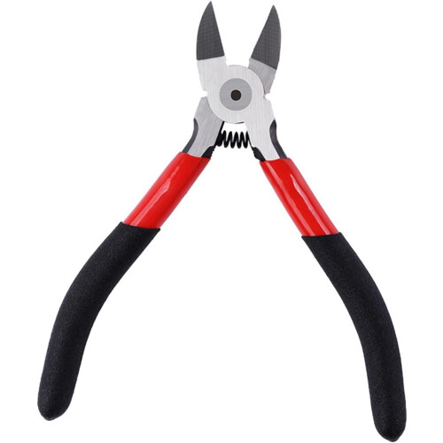 Angled Tip Wire Cutters with Ergonomic Grip for Precise Flush Cutting in Jewelry and Electronics 2