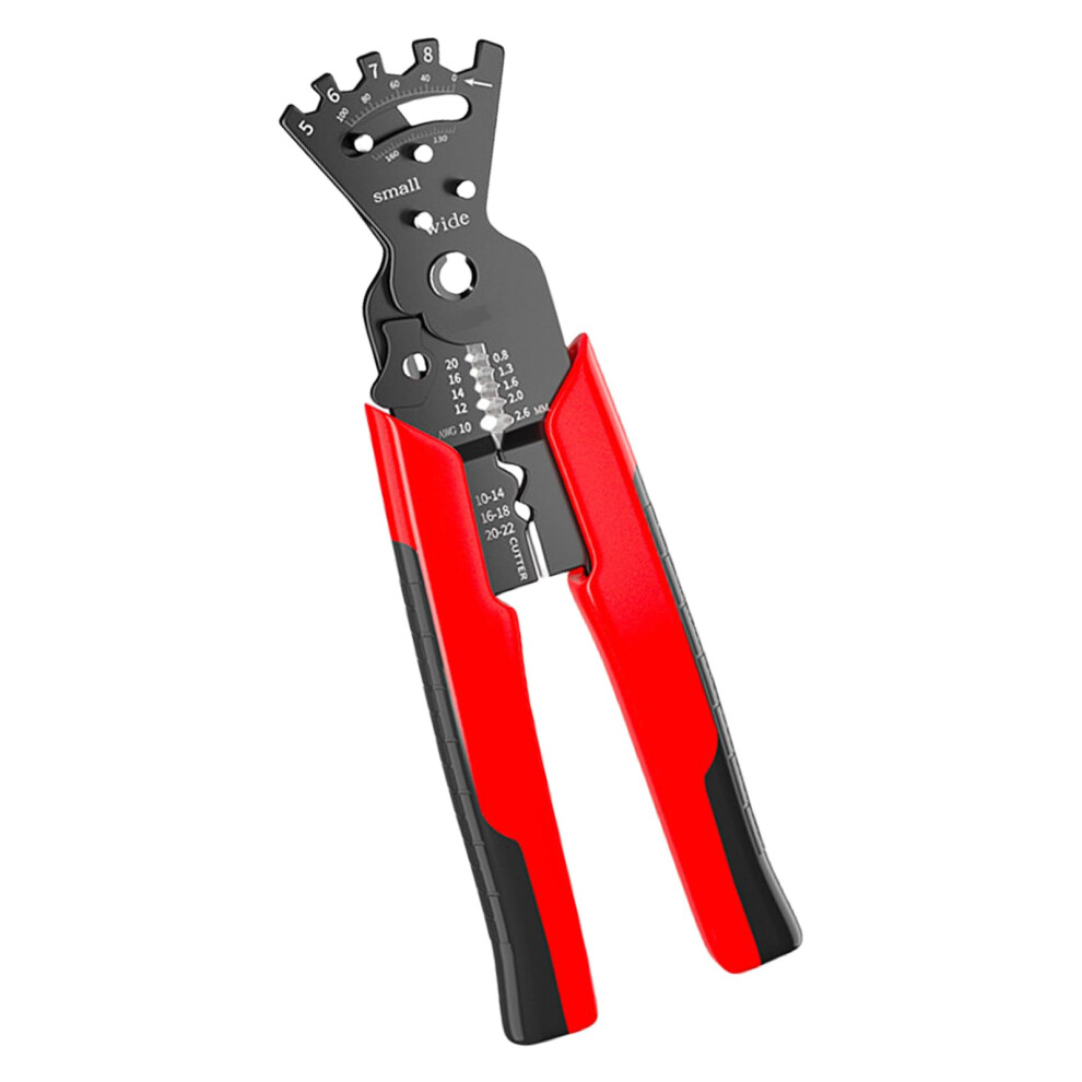 Wire Stripping Multifunctional Pliers With Bending Wire Stripper Wrench, Cable Cutter Crimper For Professional Use 9347817080001
