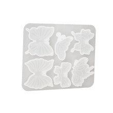 Craft Pendant Molds Keychain Jewelry Moulds Butterfly-Section 1