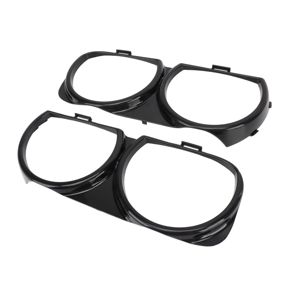 Front Headlight Bezel Trim For Dodge Challenger 2015-2020, 2Pcs 8411380744033