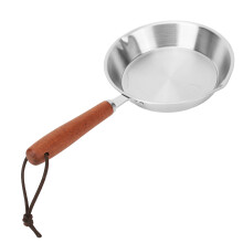 Even Heating Frying Pan for Consistent Results, Induction Cooker Fry Pan with Easy to Clean Surface Stainless Steel Omelette Pan Non Stick Skillet