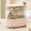 Bathroom Storage Holder with Rotating Functionality, Cosmetics Storage Tray Featuring 3 Tier Divided Compartments, Hair Accessories Organizer Case 7