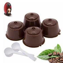 Filterkaffekapsler i rustfrit stål, ristede på bestilling, bevarer friskheden, genanvendelige kapsler, gourmetmalet kaffe, optimeret design for