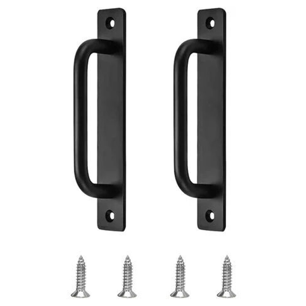 Aluminum Alloy Sliding Barn Door Handle, Beautifully Designed Ergonomic Barn Door Pulls, Comfortable Grip For Easy Opening, Premium Quality Rustproof 9448196539699