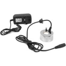 Cloudy Wonder: Ultrasone mistmachine, roestvrijstalen mistmaker met ledverlichting, moeiteloze bediening, produceert koude mist, generator voor