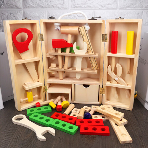 Εργαλειοθήκη επισκευής DIY για παιδιά, Προσομοίωση κιτ επισκευής με ασφαλή 1