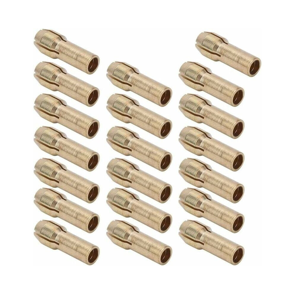 Precision Mini Twist Drill Chuck Set, Assorted Sizes Of Brass Collet Chuck With Allen Wrench Included, Compatible With Most Rotary Tools And Hand 9441426952985
