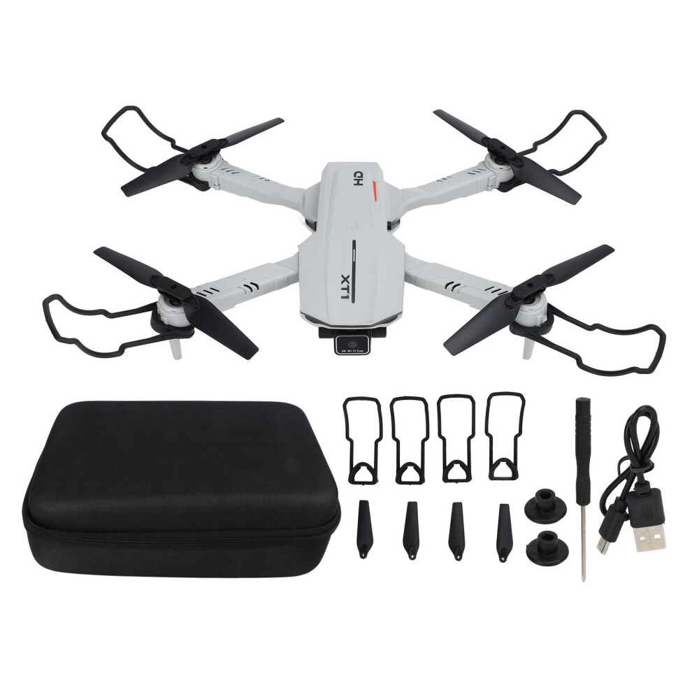 FPV Drone With Camera For Adults, 4K HD RC Quadcopter Drone With Altitude Hold Mode And Headless Mode, Gesture Selfie WiFi Function Foldable Mini