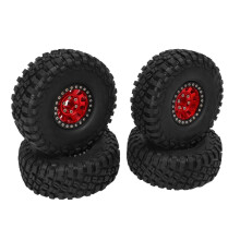 1.9 Inch Beadlock Wheel, Soft Rubber Tire With Special Texture Design For Maximum Ground Clearance And Unmatched Rock Crawling Performance