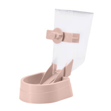 Wasserspender für Haustiere, geeignet für Kaninchen und Kleintiere, Wasserspender mit auslaufsicherem Verschluss, automatisches Katzenfutterset