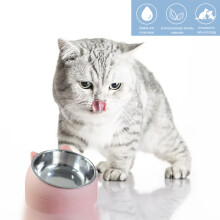 Monipuolinen lemmikkikuppi, myrkytöntä ruostumatonta terästä, eristetty ruostumattomasta teräksestä valmistettu tekniikka, liukumaton pohja