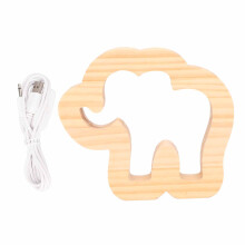 Wooden Elephant Hug Ornament Cute Ornament Natural Wooden Handcrafted Smooth Finish Intricate Design Durable Design Wall Decoration - Special Events
