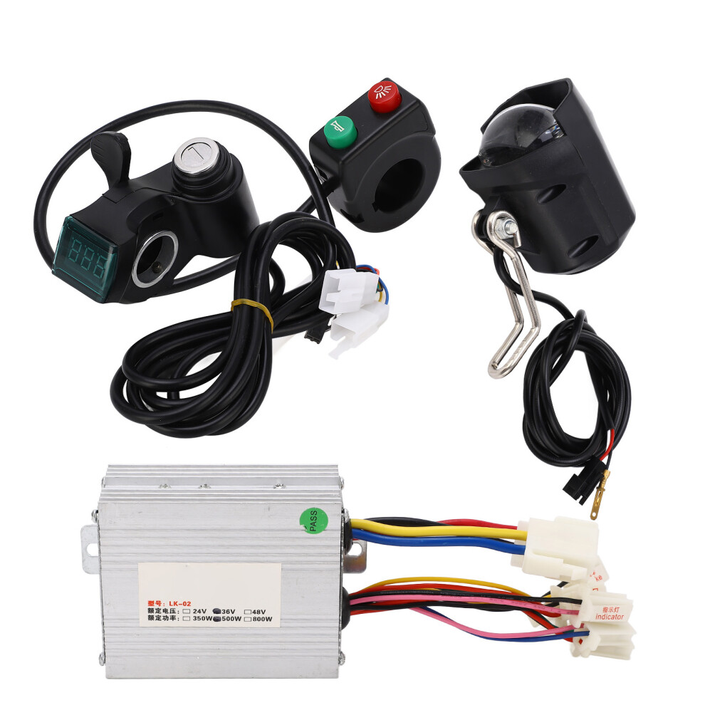 36V 500W Bike Controller With Thumb Throttle & Multi Protections 8461371449621