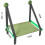 Cat Window Perch Hammock Bed with 360 Sunbathing View, Foldable SpaceSaving Design, Green 3